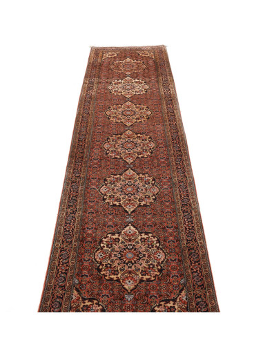 Bidjar 77x325 Cm Bidjar, Persia, Lana Cardata A Mano