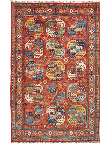 Rug Ziegler Fine Pakistan 195x310 Terracotta Red