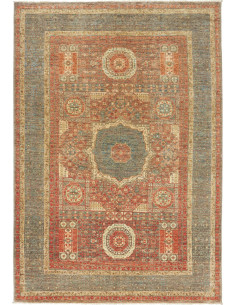 Tappeto Mamlouk Pakistan 127x189 Rosso Terracot
