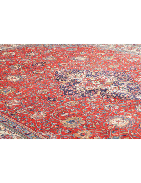 Tappeto Originale Sarough Persia 287x388 Rosso