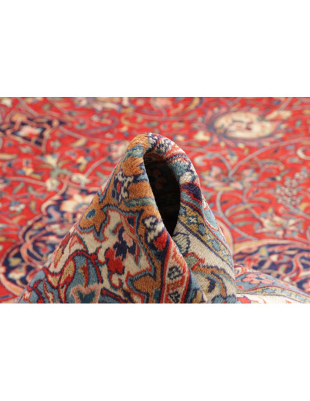 Tappeto Originale Sarough Persia 287x388 Rosso