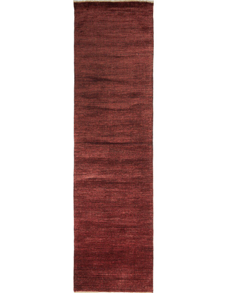 Rug Shayan Pakistan maroon white 78x301