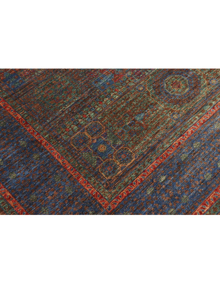 Tappeto Mamlouk Pakistan 175x240 Blu Notte Verd