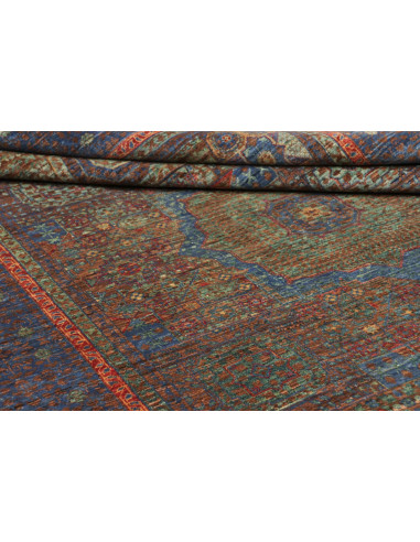 Tappeto Mamlouk Pakistan 175x240 Blu Notte Verd