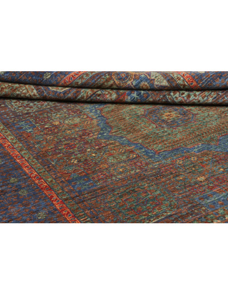 Tappeto Mamlouk Pakistan 175x240 Blu Notte Verd