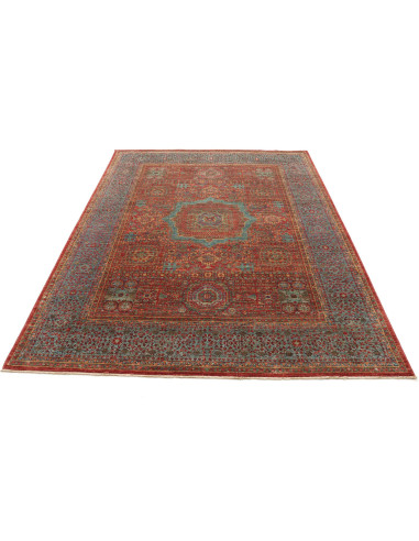 Mamlouk 173x234 Cm Mamlouk Pakistan, Hand-carded Wool