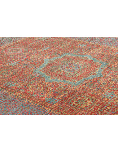 Mamlouk 173x234 Cm Mamlouk Pakistan, Hand-carded Wool
