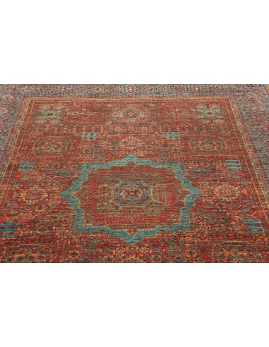 Mamlouk 173x234 Cm Mamlouk Pakistan, Hand-carded Wool