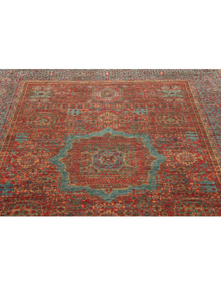 Mamlouk 173x234 Cm Mamlouk Pakistan, Hand-carded Wool