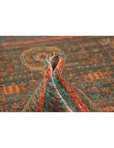 Rug Mamlouk Pakistan 172x233 Petrol Blue Brown