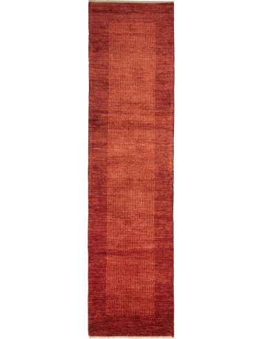 Rug Shayan Pakistan maroon white 74x199