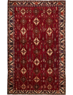 Shiraz 158x258 Cm Shiraz, Persia, Hand-carded Wool warp: