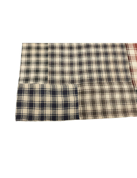 Patch 167x243 Cm Patch Persia Hand-carded Wool warp:
