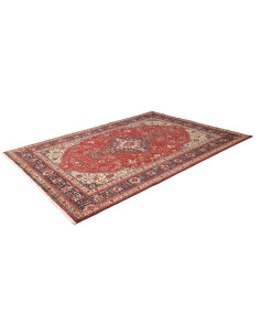 Tabriz 204x286 Cm Tabriz, Persia, Hand-carded Wool warp: 2