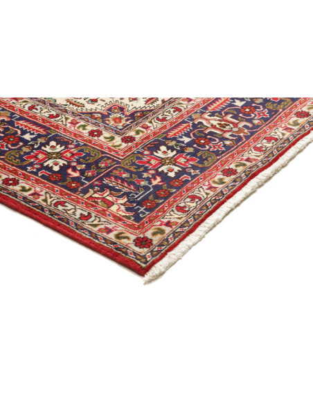Tabriz 204x286 Cm Tabriz, Persia, Hand-carded Wool warp: