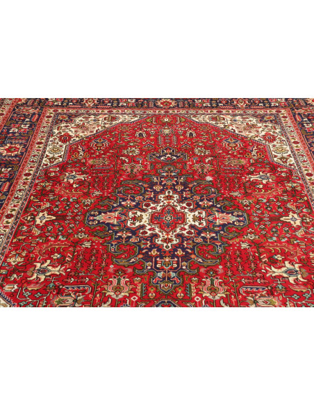 Tabriz 204x286 Cm Tabriz, Persia, Lana Cardata A Mano