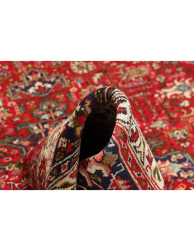 Tabriz 204x286 Cm Tabriz, Persia, Hand-carded Wool warp: