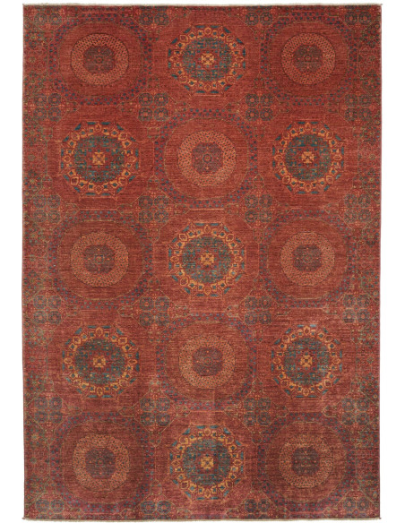 Mamlouk 203x292 Cm Mamlouk, Pakistan, Hand-carded Wool