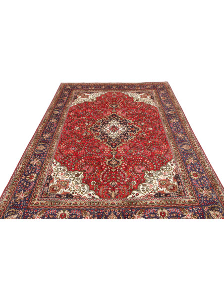 Tabriz 194x297 Cm Tabriz, Persia, Hand-carded Wool warp: