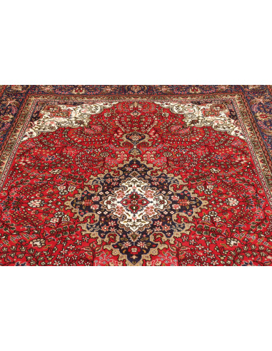 Tabriz 194x297 Cm Tabriz, Persia, Hand-carded Wool warp: