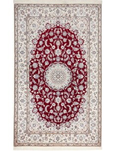 Nain 6la 135x217 Cm Nain 6la Persia Hand-carded Wool Silk