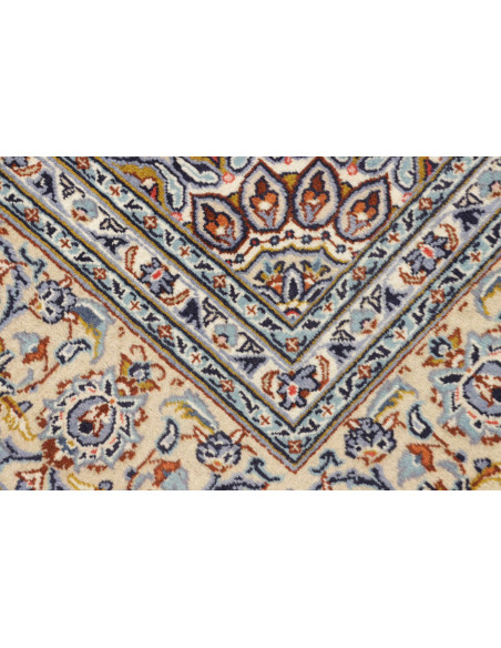 Kashan 206x315 Cm Kashan, Persia, Hand-carded Wool warp: