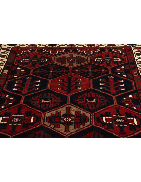 Lori 174x266 Cm Lori Persia Hand-carded Wool Cotton
