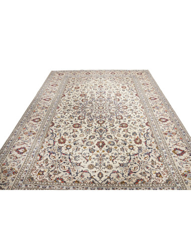 Kashan 244x363 Cm Kashan, Persia, Hand-carded Wool cotton