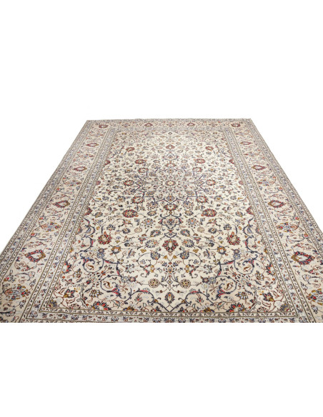 Kashan 244x363 Cm Kashan, Persia, Hand-carded Wool cotton