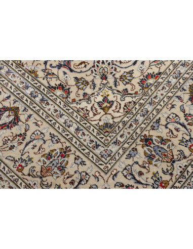 Kashan 244x363 Cm Kashan, Persia, Lana Cardata A Mano