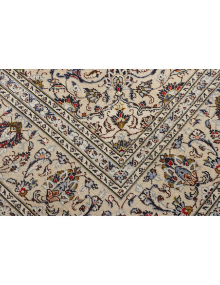 Kashan 244x363 Cm Kashan, Persia, Hand-carded Wool cotton