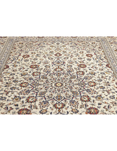 Kashan 244x363 Cm Kashan, Persia, Lana Cardata A Mano