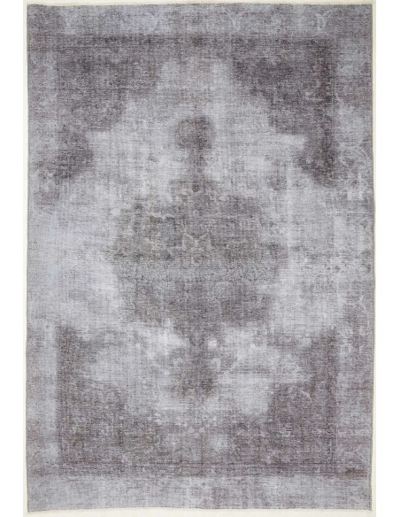 Vintage 187x273 Cm Vintage Persia Lana Cardata A Mano Ordito