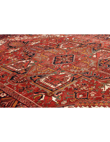 Tappeto Gorawan Persia 246x355 Rosso Intenso Bl