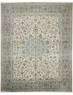 Kashan 292x360 Cm Kashan, Persia, Hand-carded Wool, Warp: