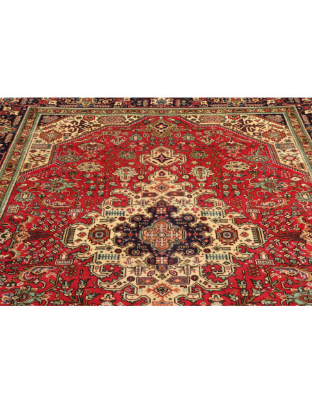 Tabriz 200x296 Cm Tabriz Persia Hand-carded Wool Cotton