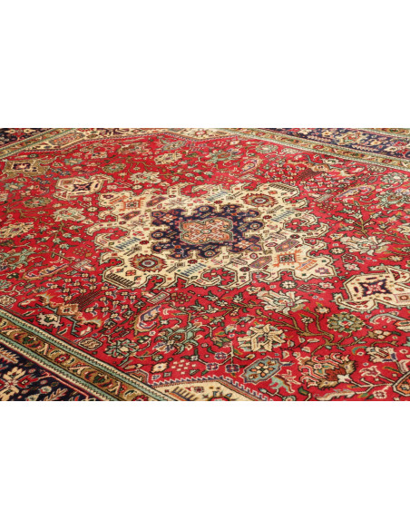 Tabriz 200x296 Cm Tabriz Persia Lana Cardata A Mano Cotone