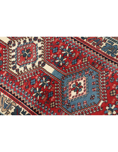 Yalameh 82x304 Cm Yalameh, Persia, Lana Cardata A Mano
