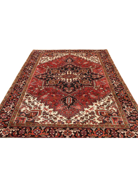 Gorawan 214x294 Cm Gorawan, Persia, Lana Cardata A Mano,