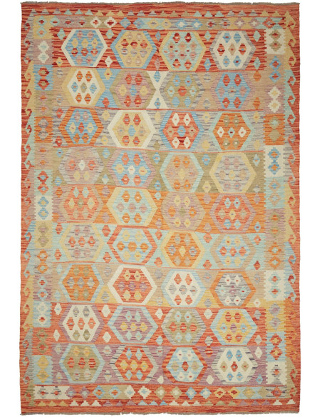Kilim 200x300 Cm Kilim Afghanistan, Hand-carded Wool