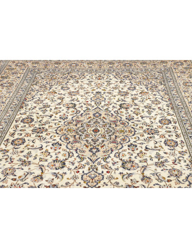 Kashan 240x355 Cm Kashan, Persia, Hand-carded Wool cotton