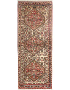Bidjar 63x158 Cm Bidjar Persia Lana Cardata A Mano Cotone