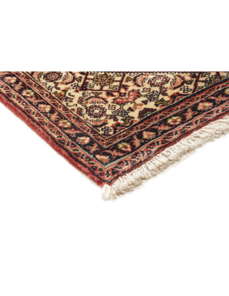 Bidjar 63x158 Cm Bidjar Persia Hand-carded Wool Cotton