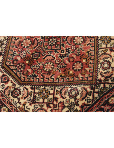 Bidjar 63x158 Cm Bidjar Persia Hand-carded Wool Cotton