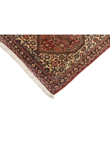 Bidjar 63x158 Cm Bidjar Persia Hand-carded Wool Cotton