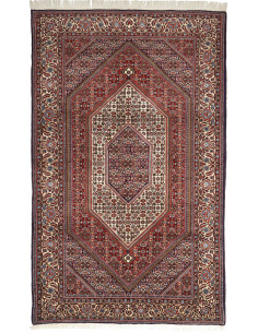 Bidjar 140x228 Cm Bidjar Persia Hand-carded Wool Cotton