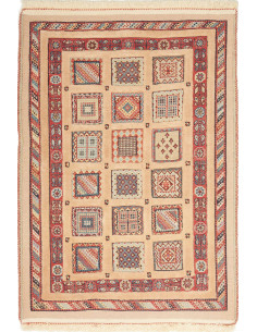 Nimbaft 85x118 Cm Nimbaft, Persia, Hand-carded Wool (warp: