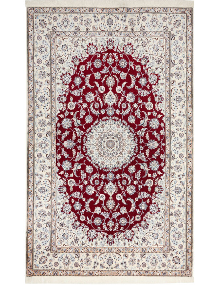 Nain 6la 135x217 Cm Nain 6la Persia Hand-carded Wool Silk