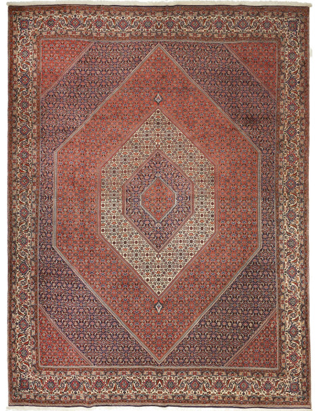 Bidjar 295x388 Cm Bidjar Persia Hand-carded Wool Cotton
