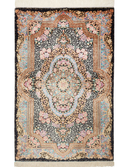 Ghom Seta 59x90 Cm Ghom Seta Persia 100% Seta